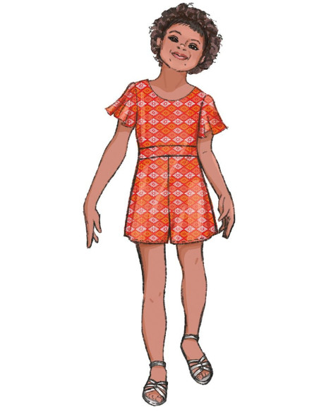Dress, romper, and jumpsuit pattern - Butterick 6908