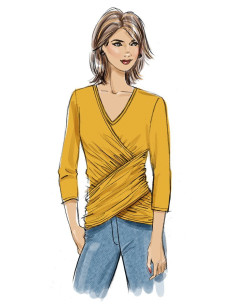 Knitted Top Pattern - Butterick 6909 2