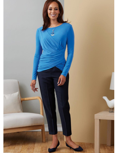 Knitted Top Pattern - Butterick 6909