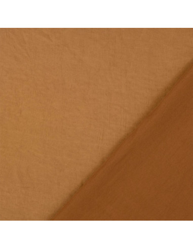 Deluxe satin fabric with a silk touch - Ochre