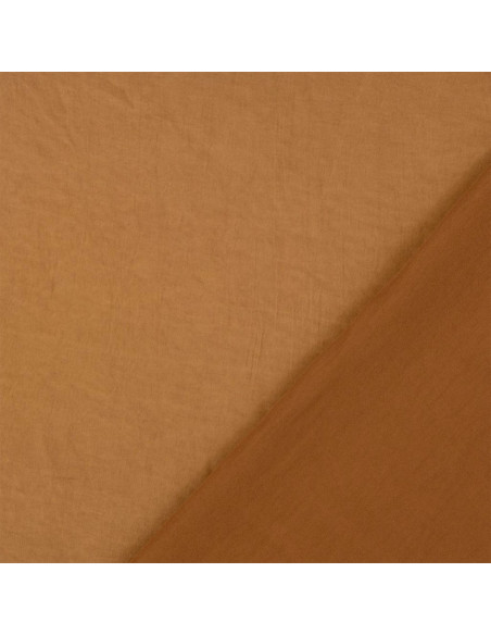 Deluxe satin fabric with a silk touch - Ochre
