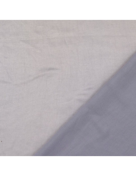 Deluxe satin fabric with a silk touch - Light gray