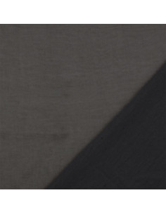 Deluxe satin fabric with a silk touch - Dark gray 2