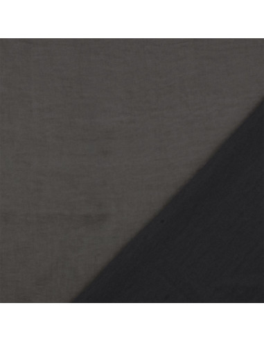 Deluxe satin fabric with a silk touch - Dark gray