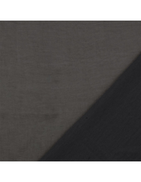 Deluxe satin fabric with a silk touch - Dark gray