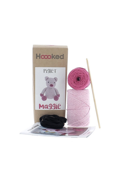 Crochet Kit - Maggie the Piglet