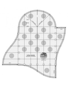 Scallop Template Creative Grids Rule for Scalloped Border