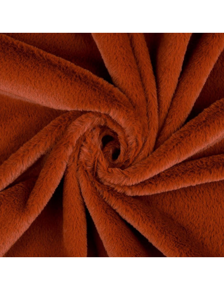 Faux fur fabric - Copper