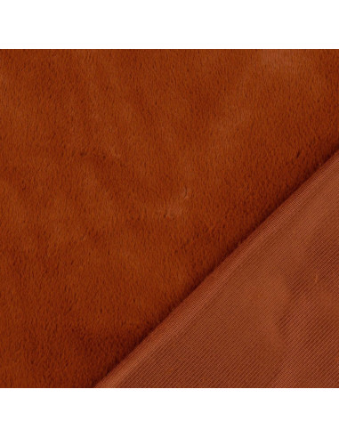 Faux fur fabric - Copper