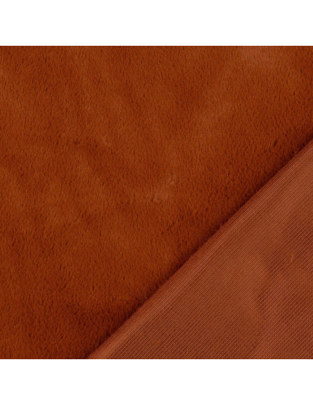 Faux fur fabric - Copper