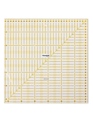 Omnigrid Universal Patchwork Ruler 31.5 x 31.5 cm