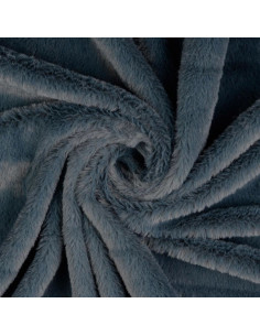 Faux fur fabric - Gray