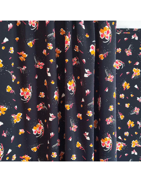 Viscose crepe fabric Chic Flight - My Dress Made x Rascol