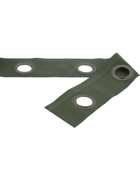 Gunmetal eyelet band - Sage green