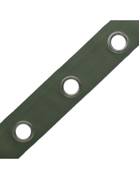 Gunmetal eyelet band - Sage green