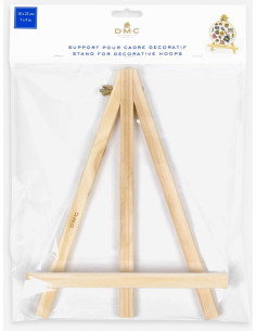Wooden stand for embroidery hoop 2