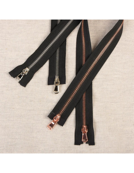 Metal closure separable mouth-to-mouth - Rose gold