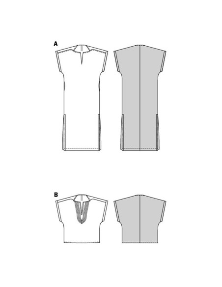 Dress and Tunic Pattern - Burda 5894