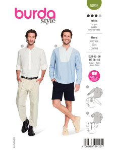 Shirt Pattern - Burda 5895