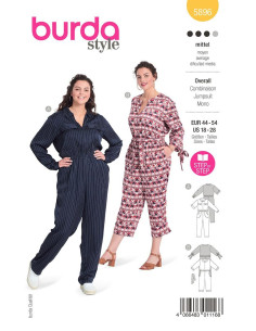 Jumpsuit pattern - Burda 5896