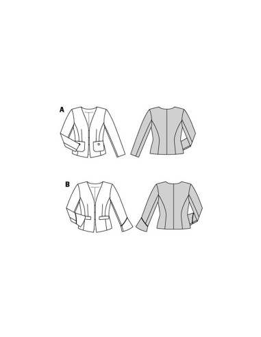 Jacket pattern - Burda 5897