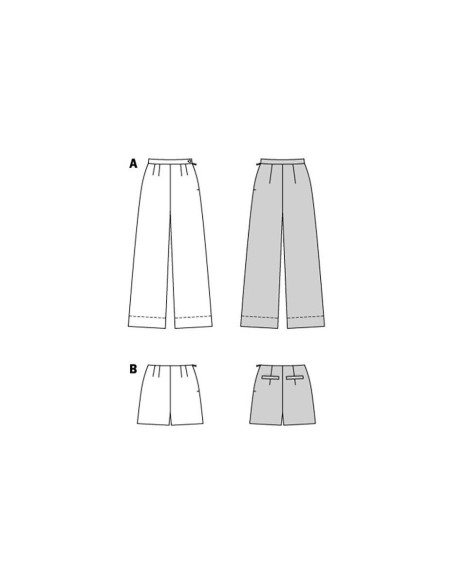 Pants pattern - Burda 5898