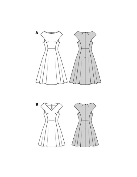 Dress pattern - Burda 5901