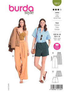 Pants pattern - Burda 5912