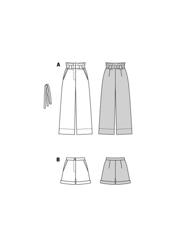 Pants pattern - Burda 5912