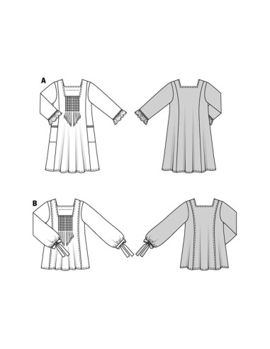 Dress and Tunic Pattern - Burda 5917