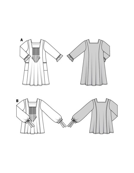 Dress and Tunic Pattern - Burda 5917