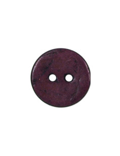 Tube of 6 buttons with 2 holes - 15 mm