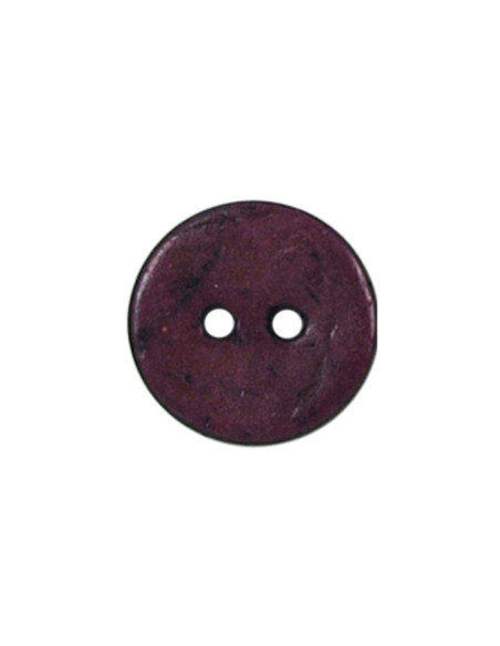 Tube of 6 buttons with 2 holes - 15 mm