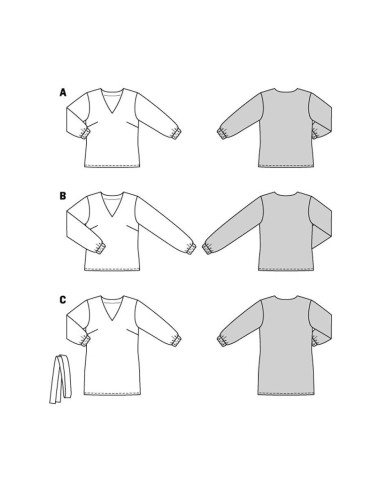 Blouse Pattern - Burda 5924