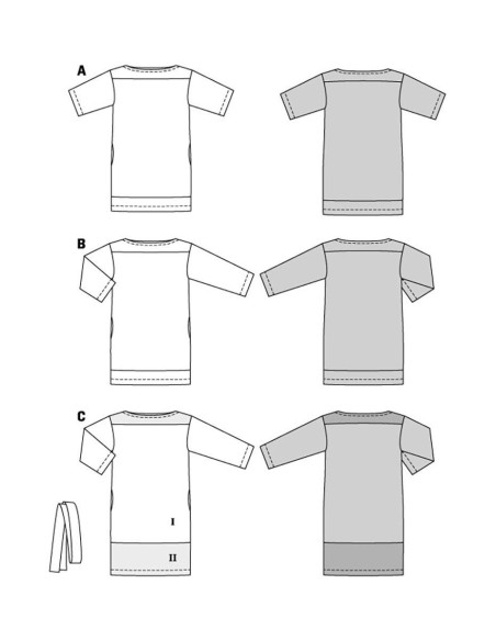 Dress pattern - Burda 5925