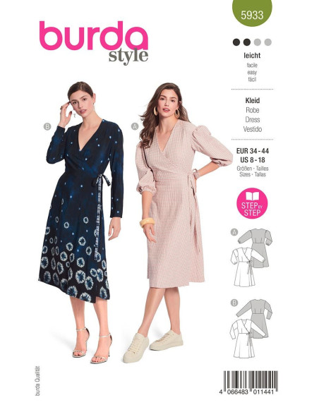 Dress pattern - Burda 5933