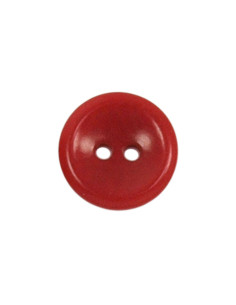 Tube of 6 buttons with 2 holes - 15 mm