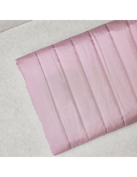 Water-repellent quilted fabric Strip - Lilac