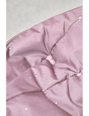 Water-repellent quilted fabric Strip - Lilac