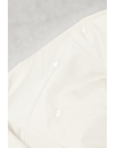 Water-repellent quilted fabric Gem - Cream white