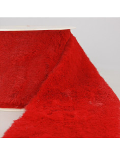 Acrylic fur - Red