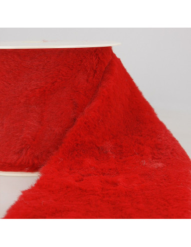 Acrylic fur - Red