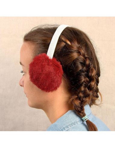 Acrylic fur - Red