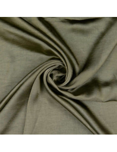 Deluxe satin fabric with a silk touch - Rosemary green