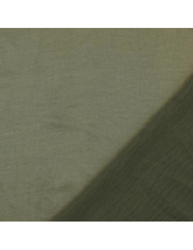 Deluxe satin fabric with a silk touch - Rosemary green