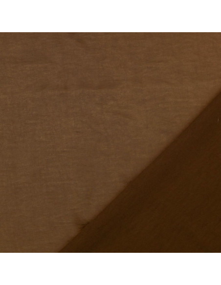 Deluxe satin fabric with a silk touch - Chocolate