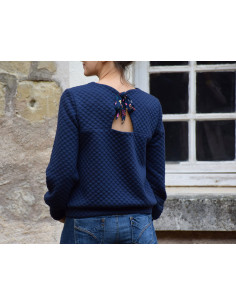 Téthys Sweater Pattern - Anna Rose Patterns