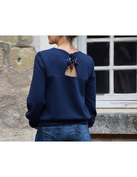 Téthys Sweater Pattern - Anna Rose Patterns