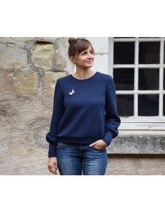 Téthys Sweater Pattern - Anna Rose Patterns 2