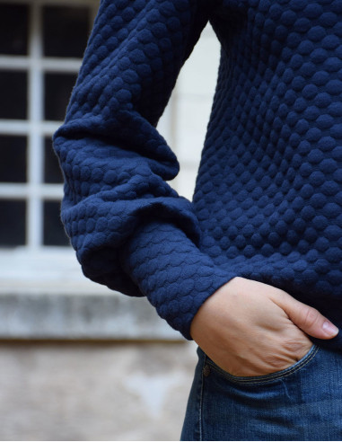 Téthys Sweater Pattern - Anna Rose Patterns